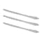 Smarty Had A Party Shiny Baroque Silver Plastic Knives (600 Knives), 600PK 7957-SBQ-CASE - alternate 2